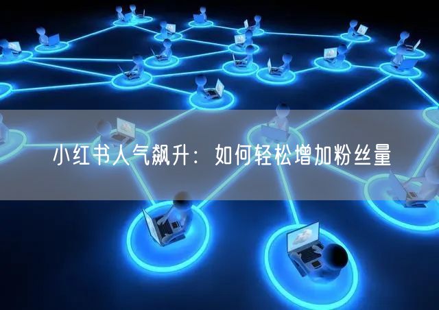 小红书人气飙升：如何轻松增加粉丝量