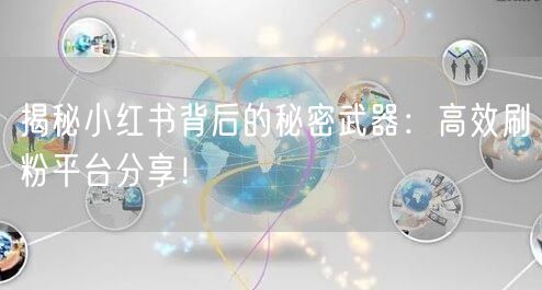 揭秘小红书背后的秘密武器：高效刷粉平台分享！