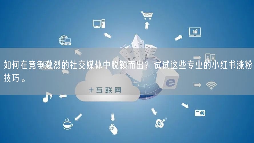 如何在竞争激烈的社交媒体中脱颖而出？试试这些专业的小红书涨粉技巧。