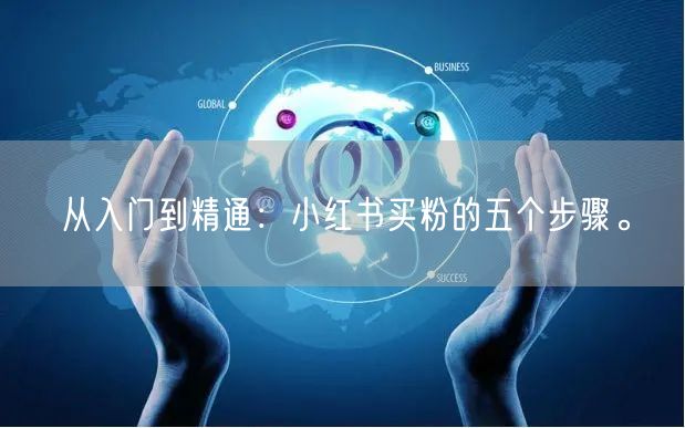 从入门到精通：小红书买粉的五个步骤。