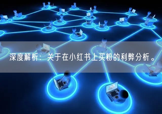 深度解析：关于在小红书上买粉的利弊分析。