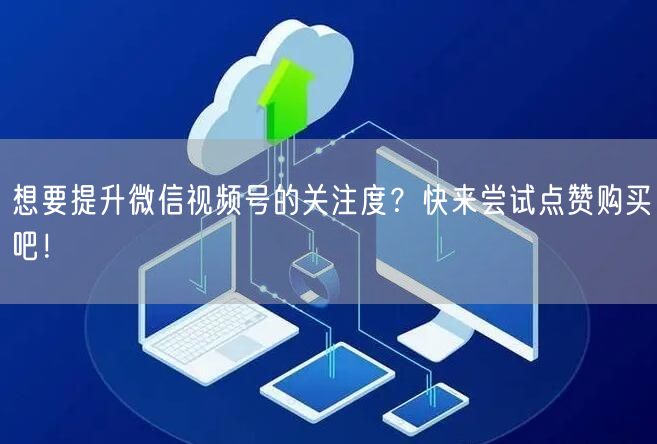 想要提升微信视频号的关注度？快来尝试点赞购买吧！